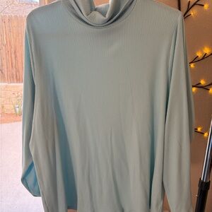 Old Navy Light Blue Cowl Neck Sweater